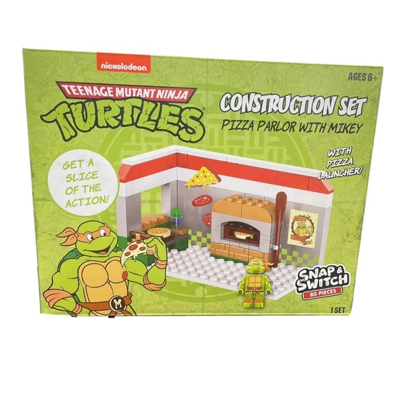 2X~NICKELODEON~CONSTRUCTION SET~TEENACE MUTANT NINJA~193 Pieces (#8839) - Picture 4 of 8